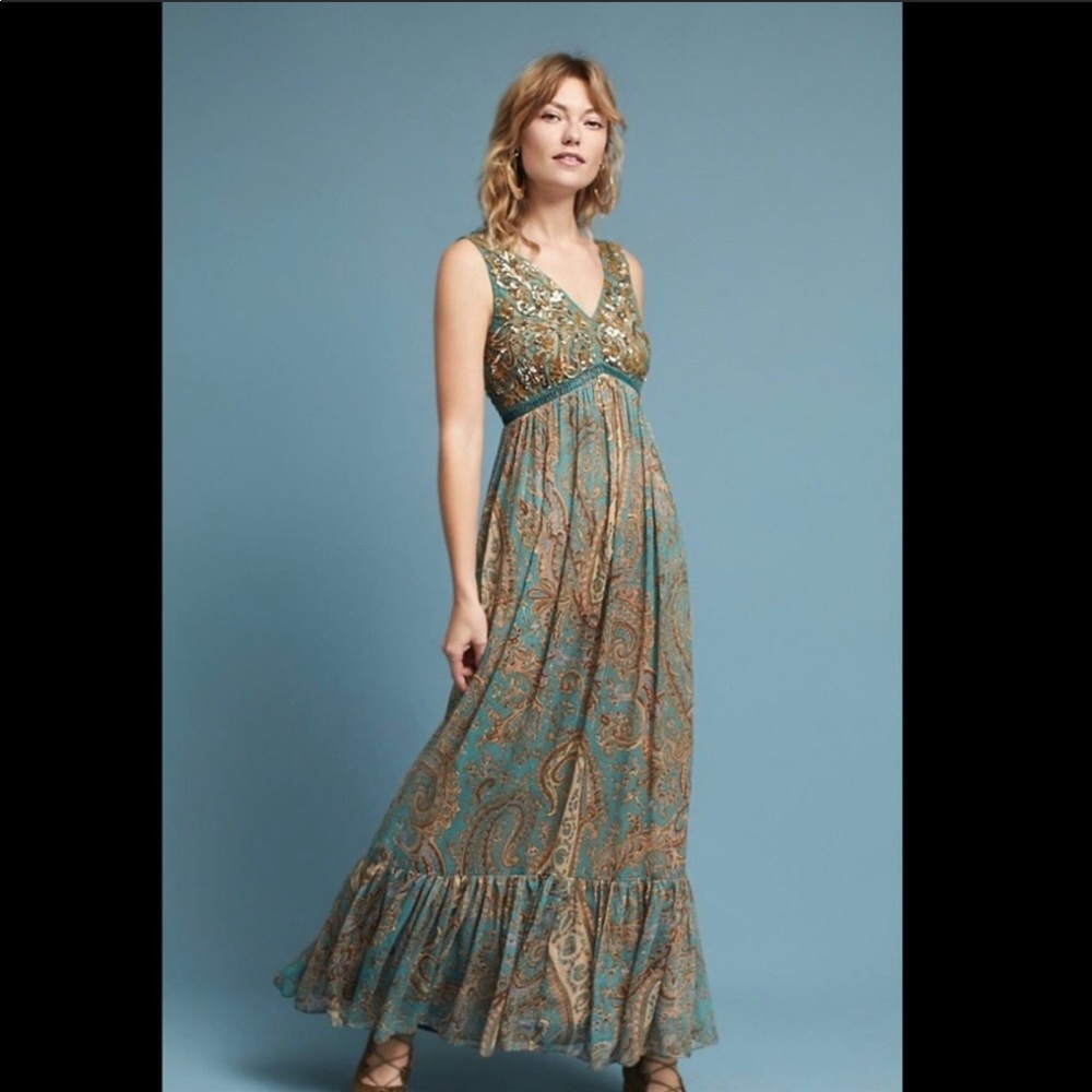 Beaded Maxi dress